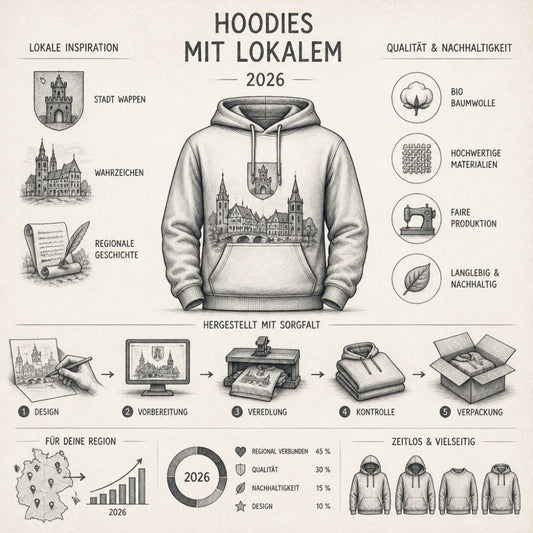 Hochwertige Hoodies mit lokalem Design 2026