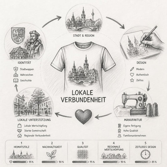 Lokale Verbundenheit durch moderne Mode: Stadtliebe zum Anziehen