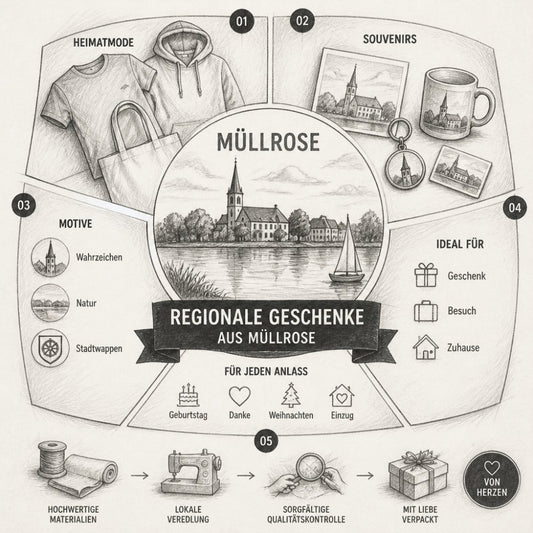 Regionale Geschenke aus Müllrose: Heimatmode & Souvenirs