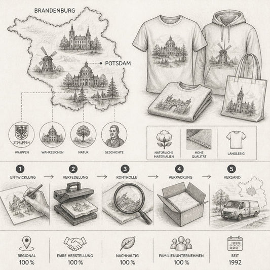 Regionale Mode Brandenburg online bestellen: Stadtliebe zum Anziehen