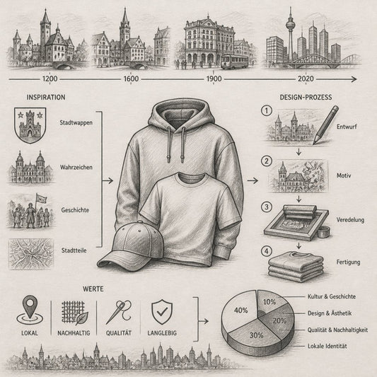 Urbane Streetwear mit historischem Hintergrund