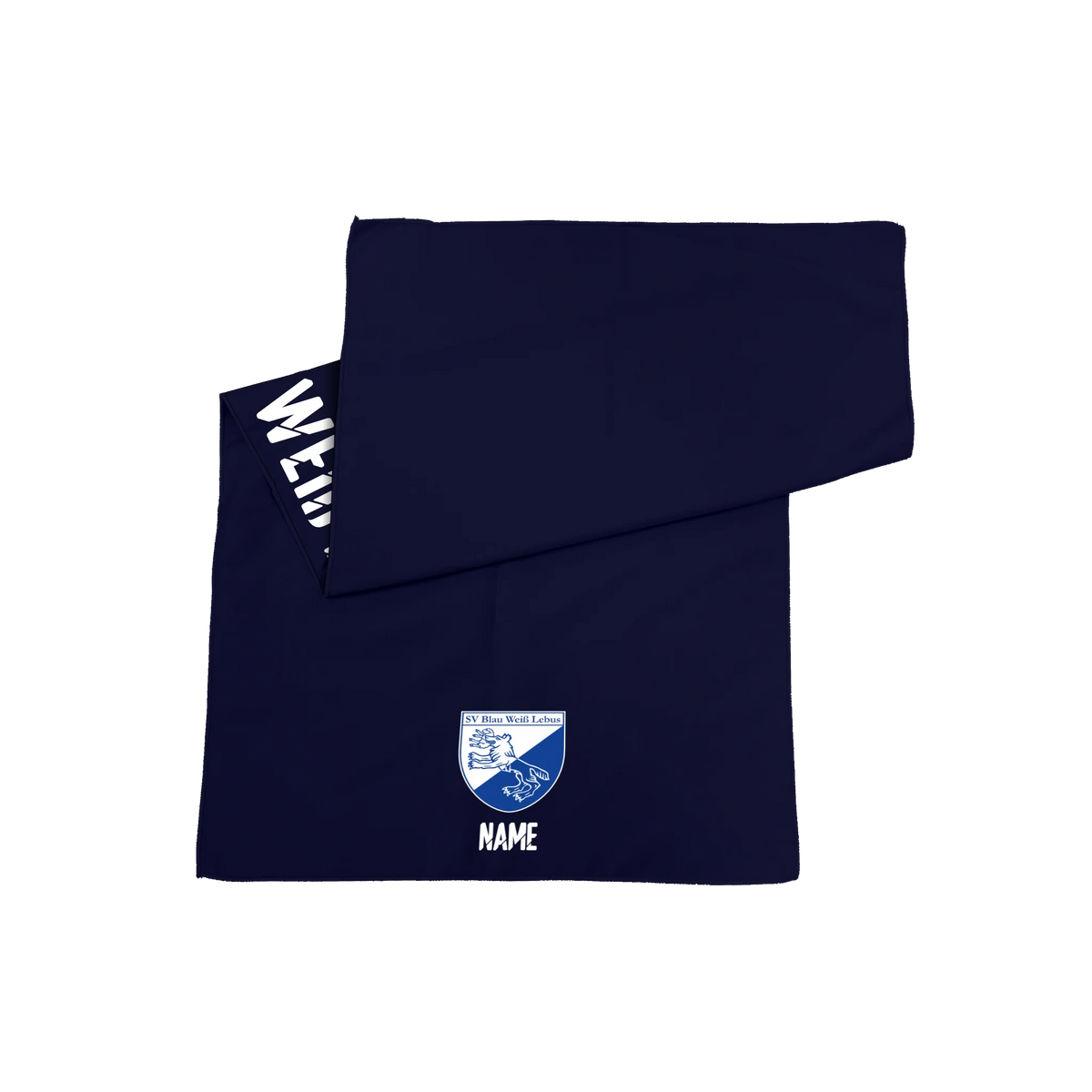 SV Blau Weiß Lebus - Microfaser Sport Handtuch
