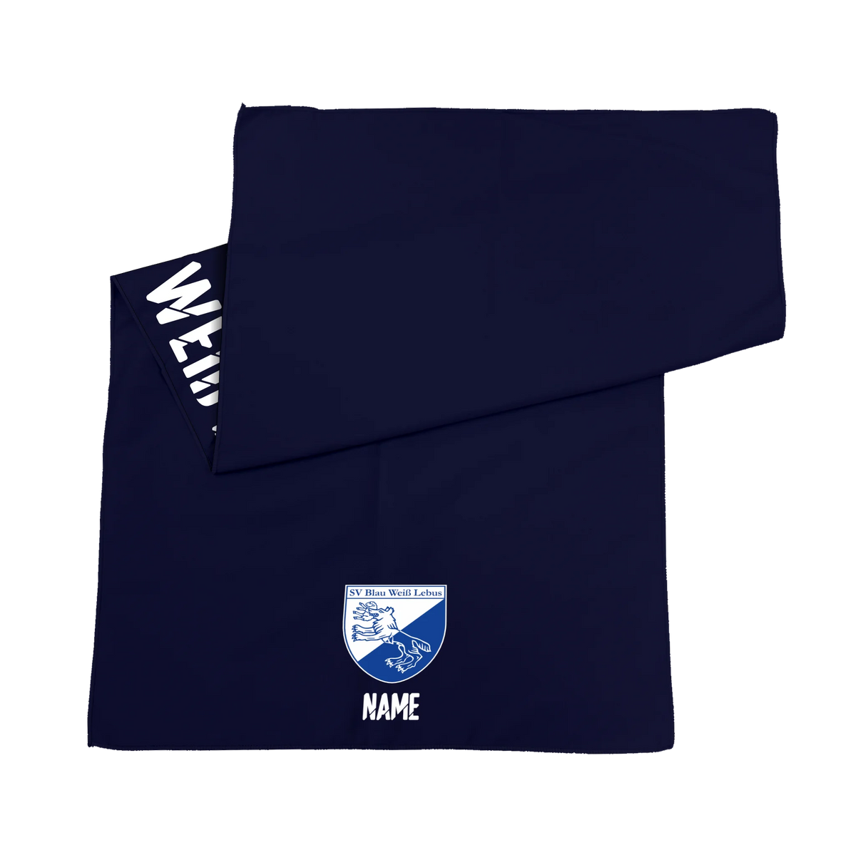 SV Blau Weiß Lebus - Microfaser Sport Handtuch