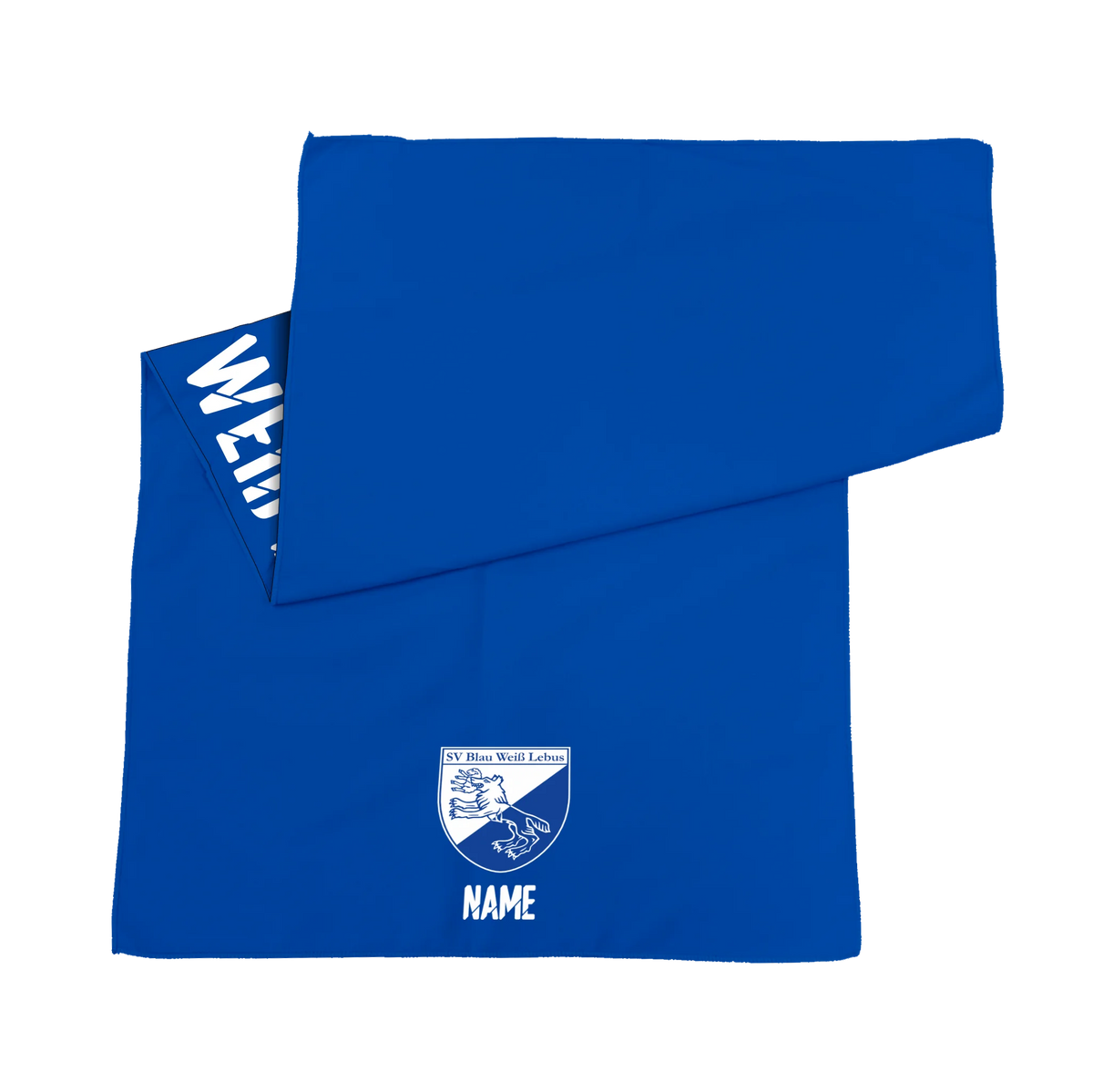 SV Blau Weiß Lebus - Microfaser Sport Handtuch