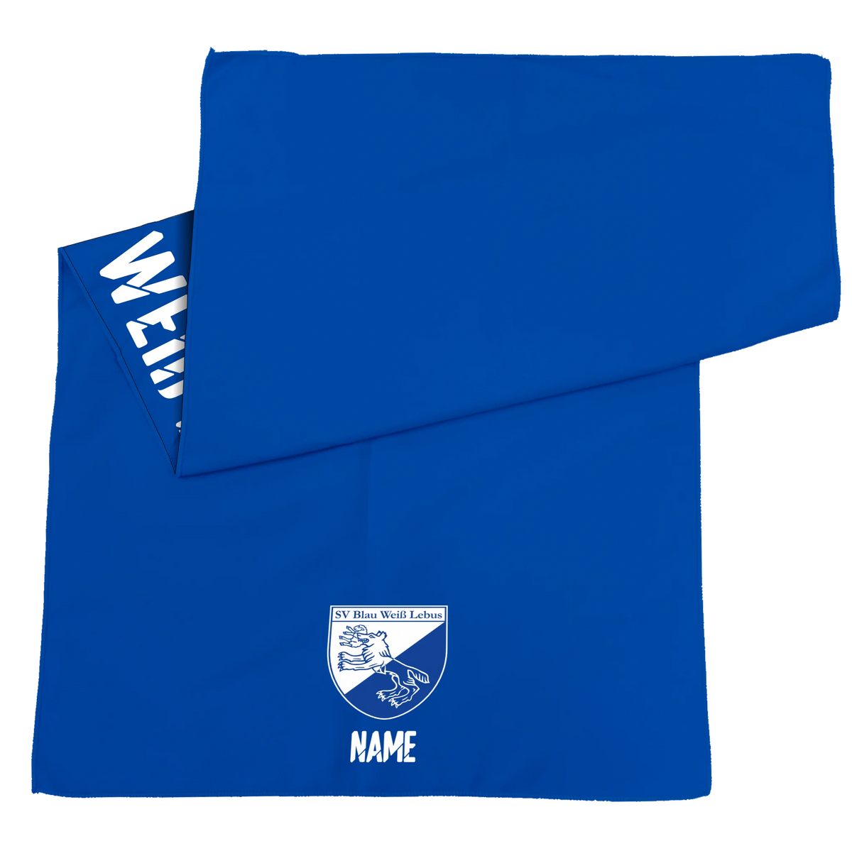 SV Blau Weiß Lebus - Microfaser Sport Handtuch