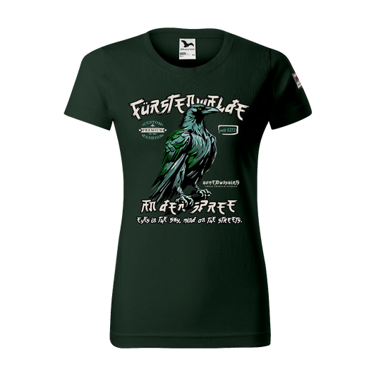 Fürstenwalde Damen T-Shirt - military gruen - hometownshirts.de