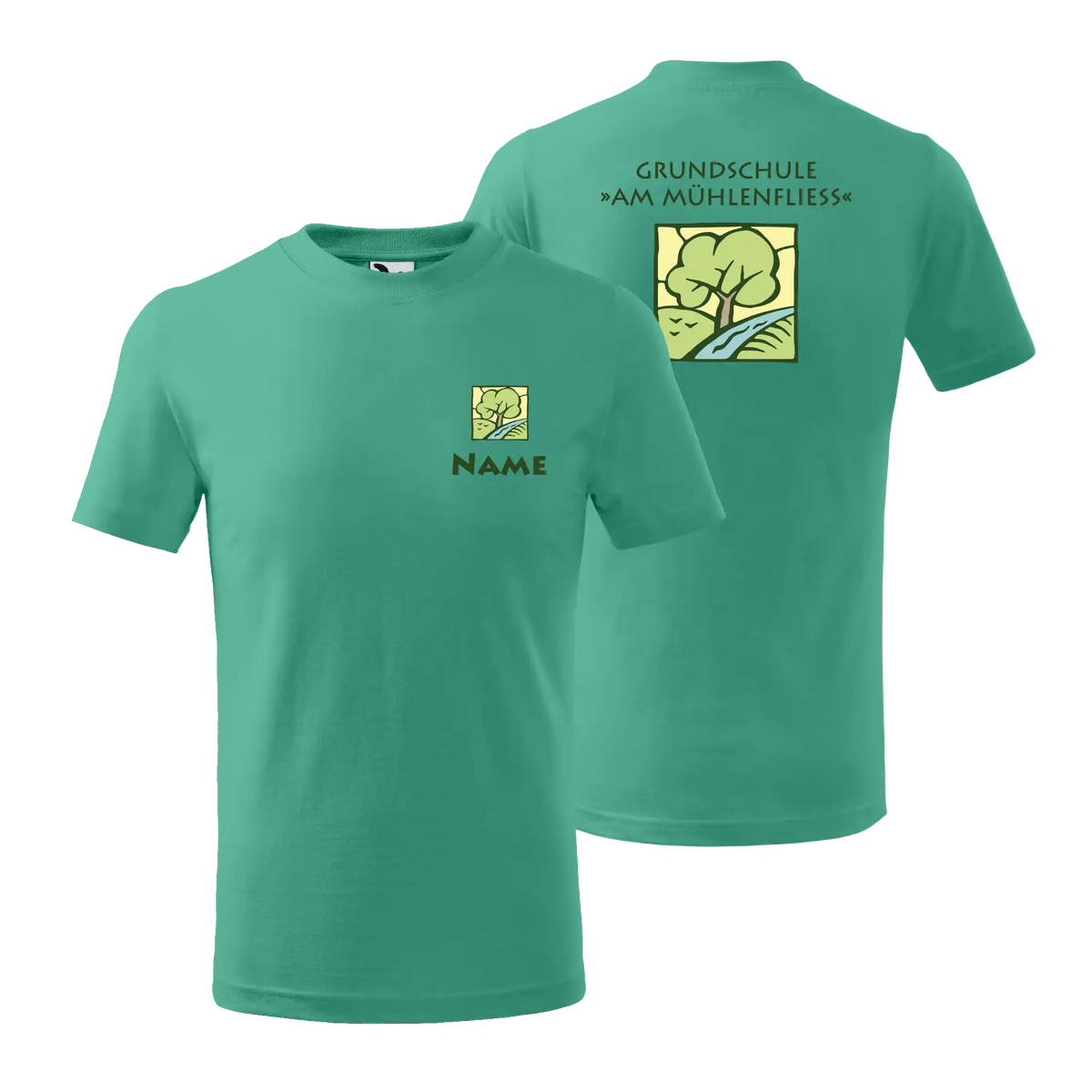 meko Unisex Kids T-Shirt with Mekolino Robot
