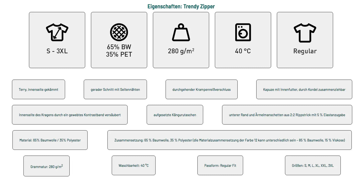 meko Trendy Kapuzen Zipper Erwachsenengrößen - shirtidee.shop