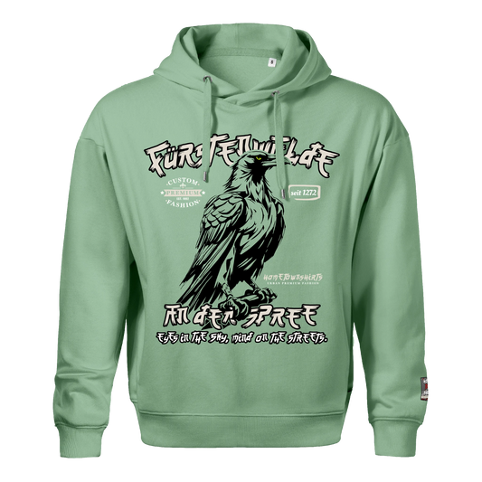 Fürstenwalde Herren Hoody LightEdition - sagegreen - hometownshirts.de