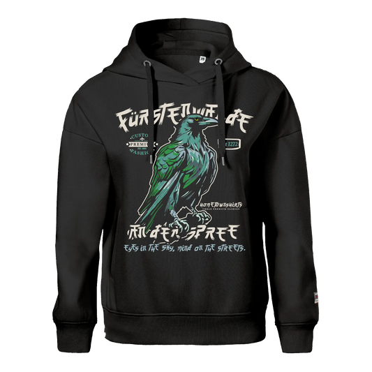 Fürstenwalde Damen Hoody - schwarz  hometownshirts.de