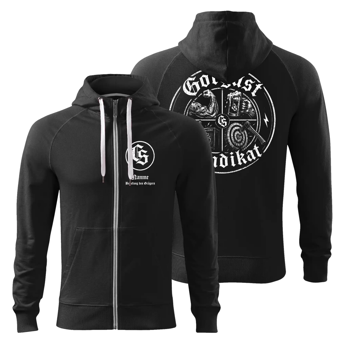Gorgast Syndikat – Voyage Kapuzen Sweatjacke