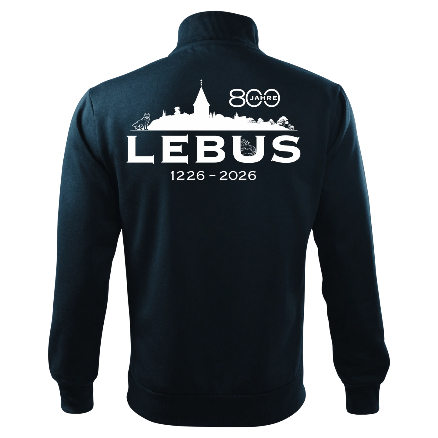 800 Jahre Lebus – Jubiläumssweatjacke – Adventure unisex - shirtidee.shop