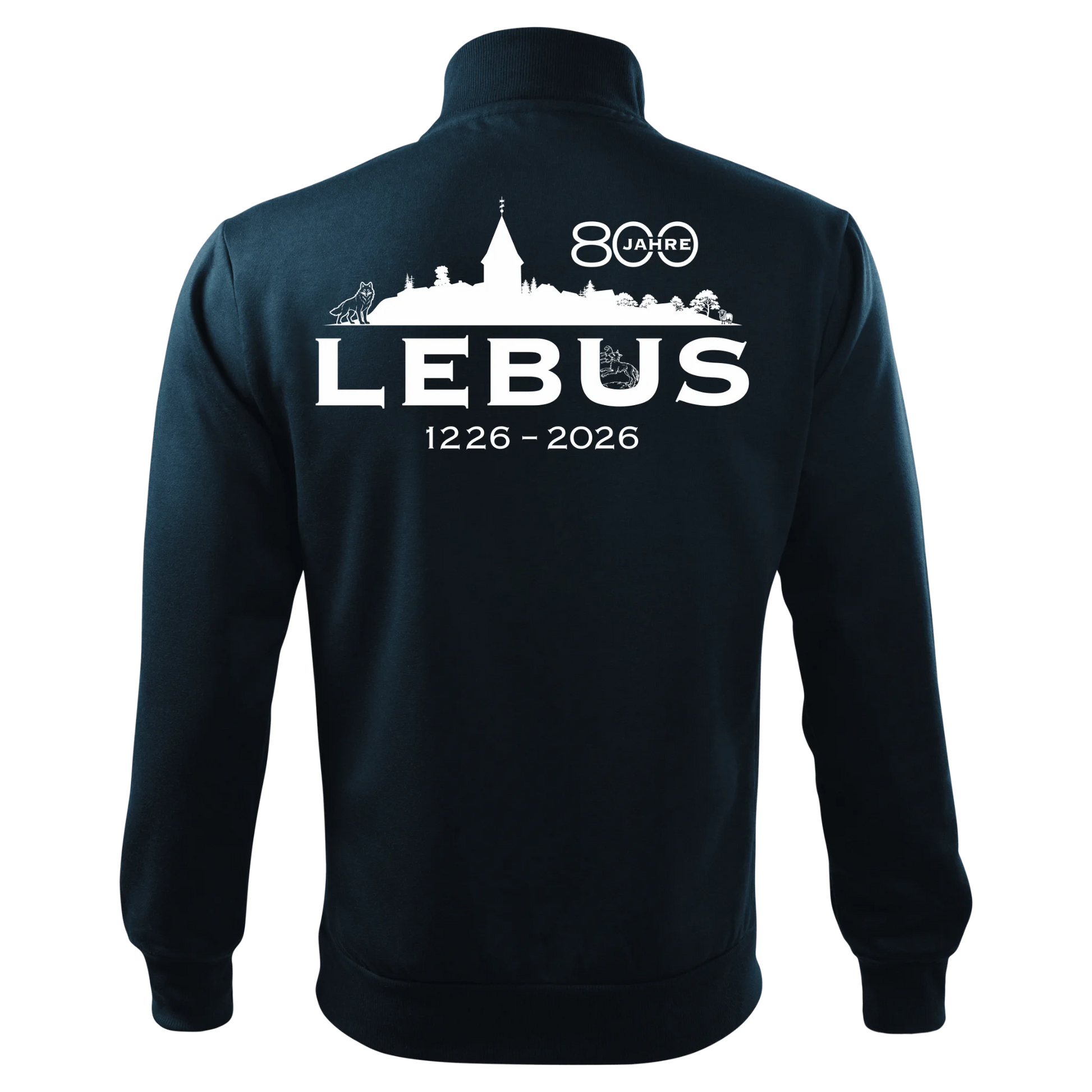 800 Jahre Lebus – Jubiläumssweatjacke – Adventure unisex - shirtidee.shop