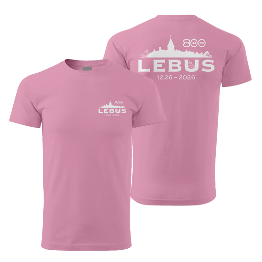 800 Jahre Lebus – Jubiläumsshirt – Damenvariante