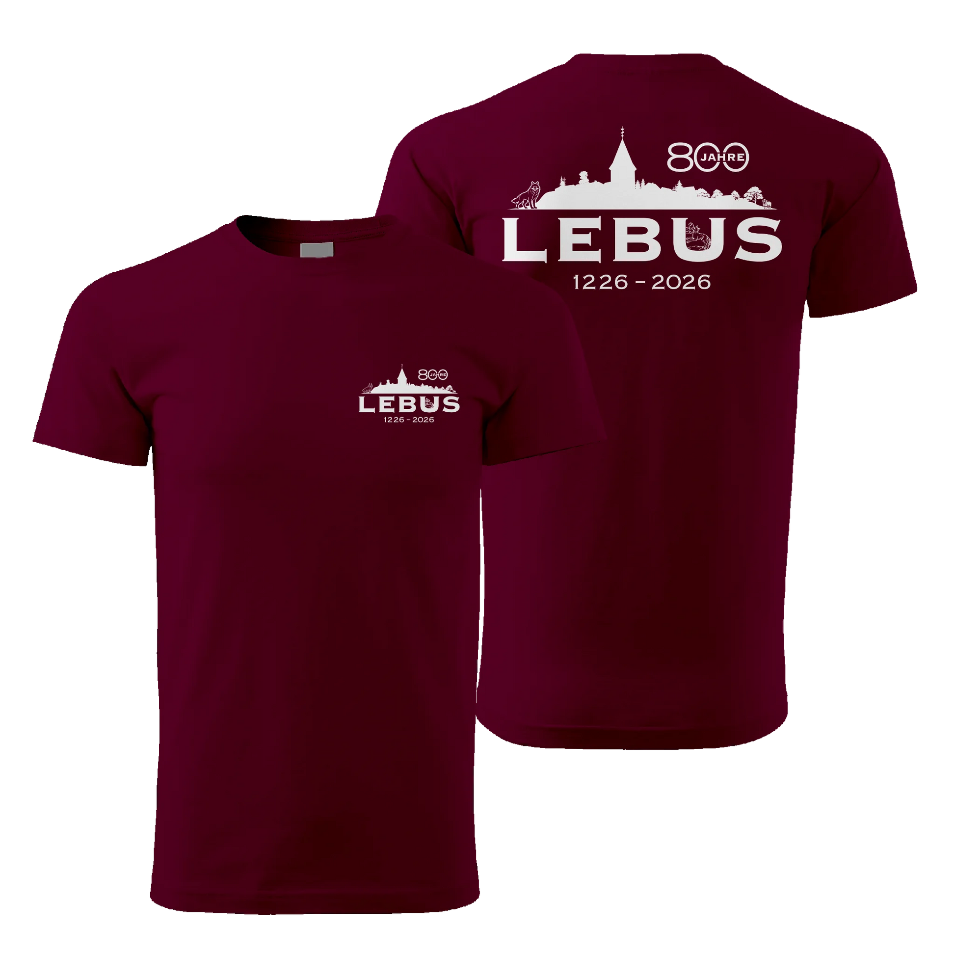 800 Jahre Lebus – Jubiläumsshirt – Damenvariante - shirtidee.shop