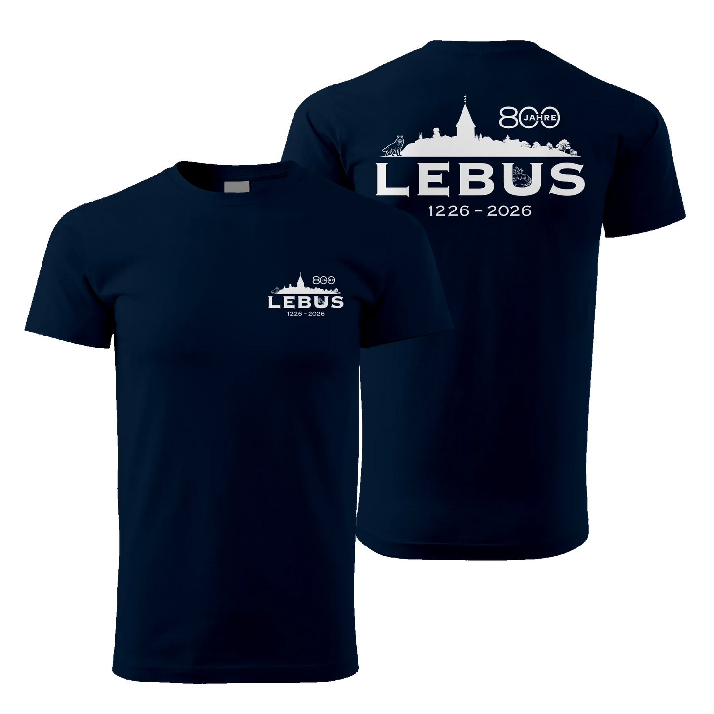 800 Jahre Lebus – Jubiläumsshirt – Unisex - shirtidee.shop