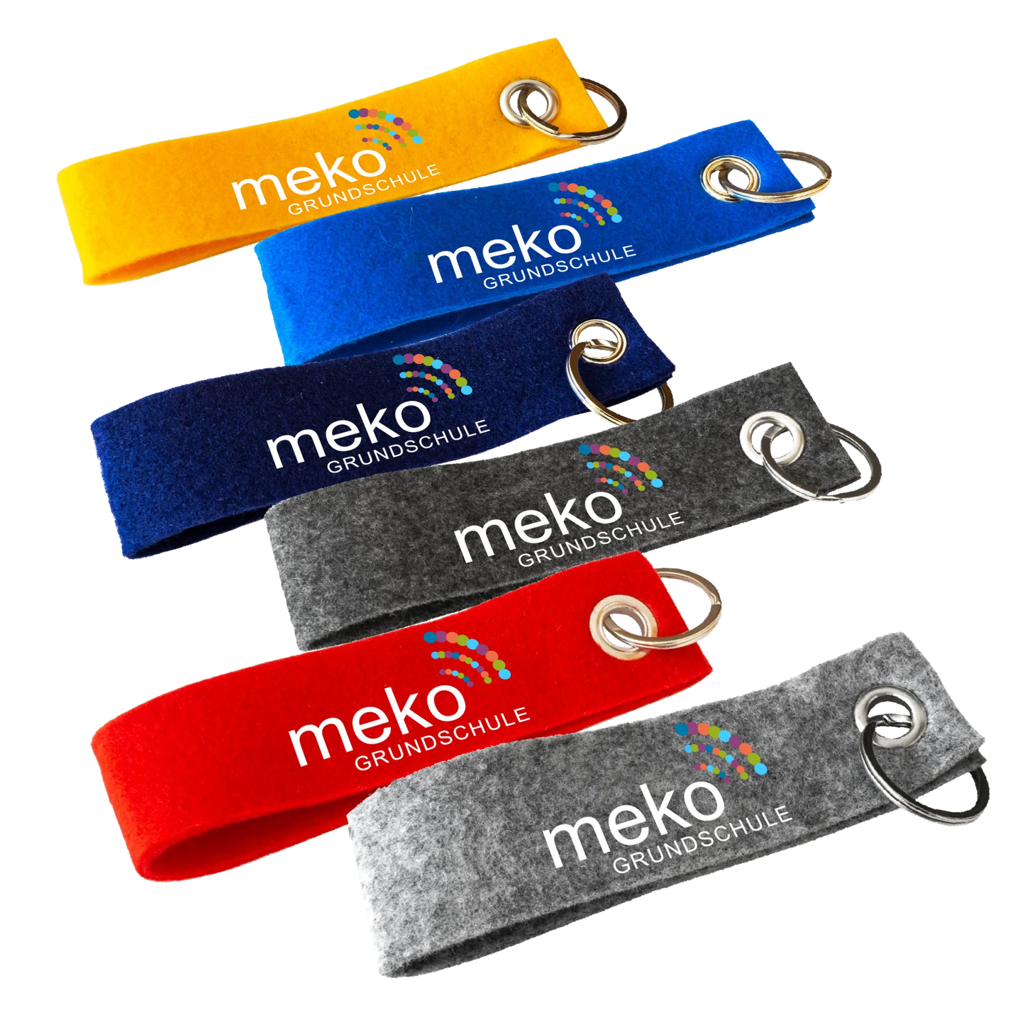 meko Filzschlaufe Schlüsselanhänger mit Name - shirtidee.shop