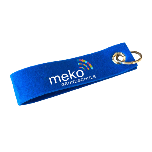 meko Filzschlaufe Schlüsselanhänger mit Name - shirtidee.shop