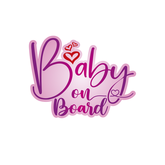 Baby on Board Auto-Klebefolie