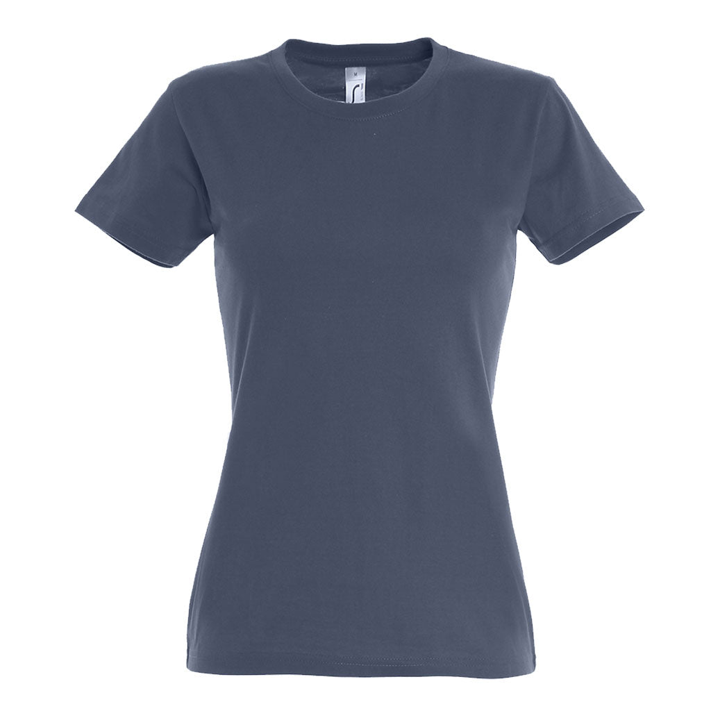  - Basic Imperial Women T-Shirt - BlueLine, Baumwolle, versch. Farben - shirtidee.shop - Imperial Women T-Shirt - denim - shirtidee.shop - #tag1# - #tag2# - #tag3# - #tag4#