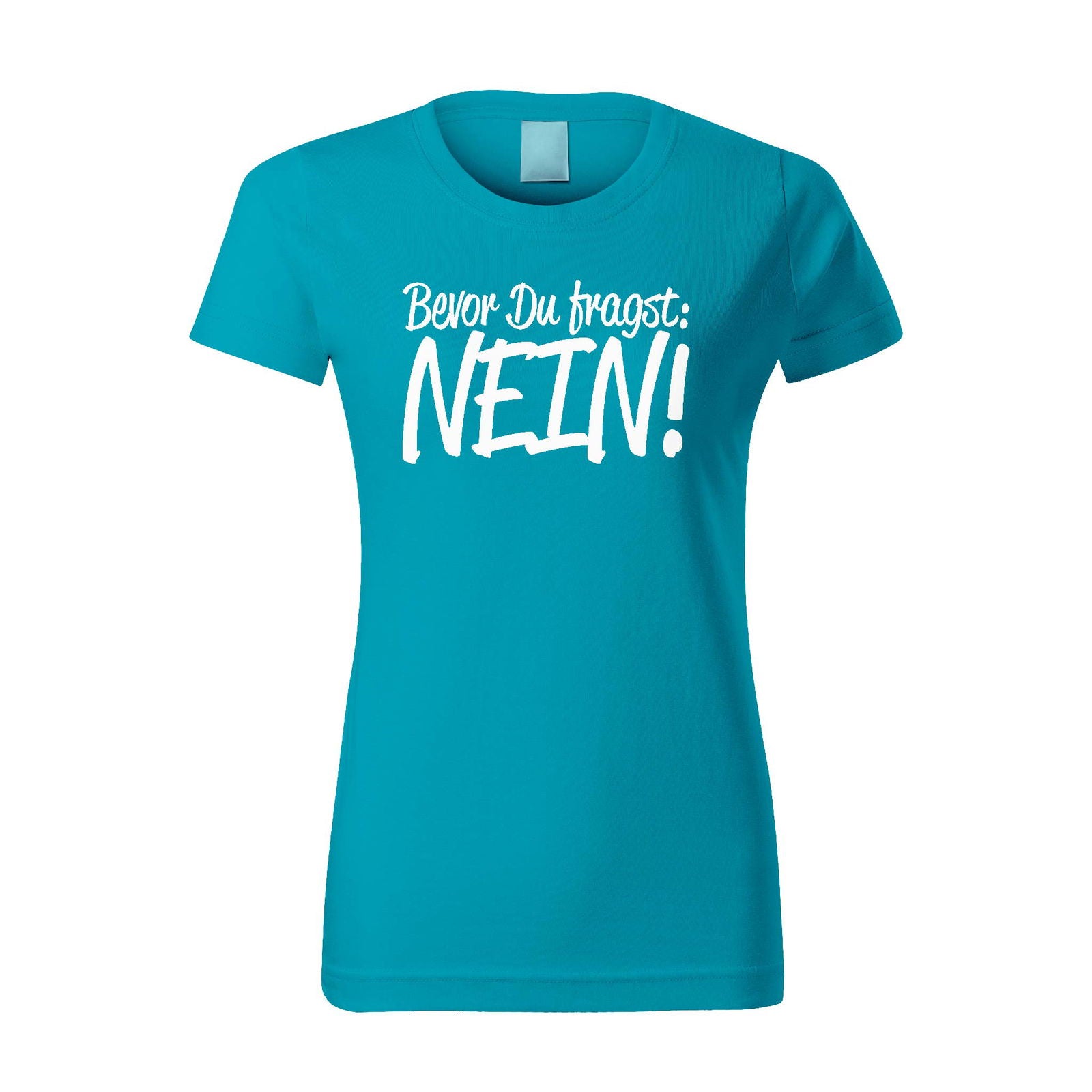  - Bevor Du fragst NEIN! - Damen T-Shirt - shirtidee.shop - Bevor Du fragst NEIN! - Damen T-Shirt - shirtidee.shop - #tag1# - #tag2# - #tag3# - #tag4#