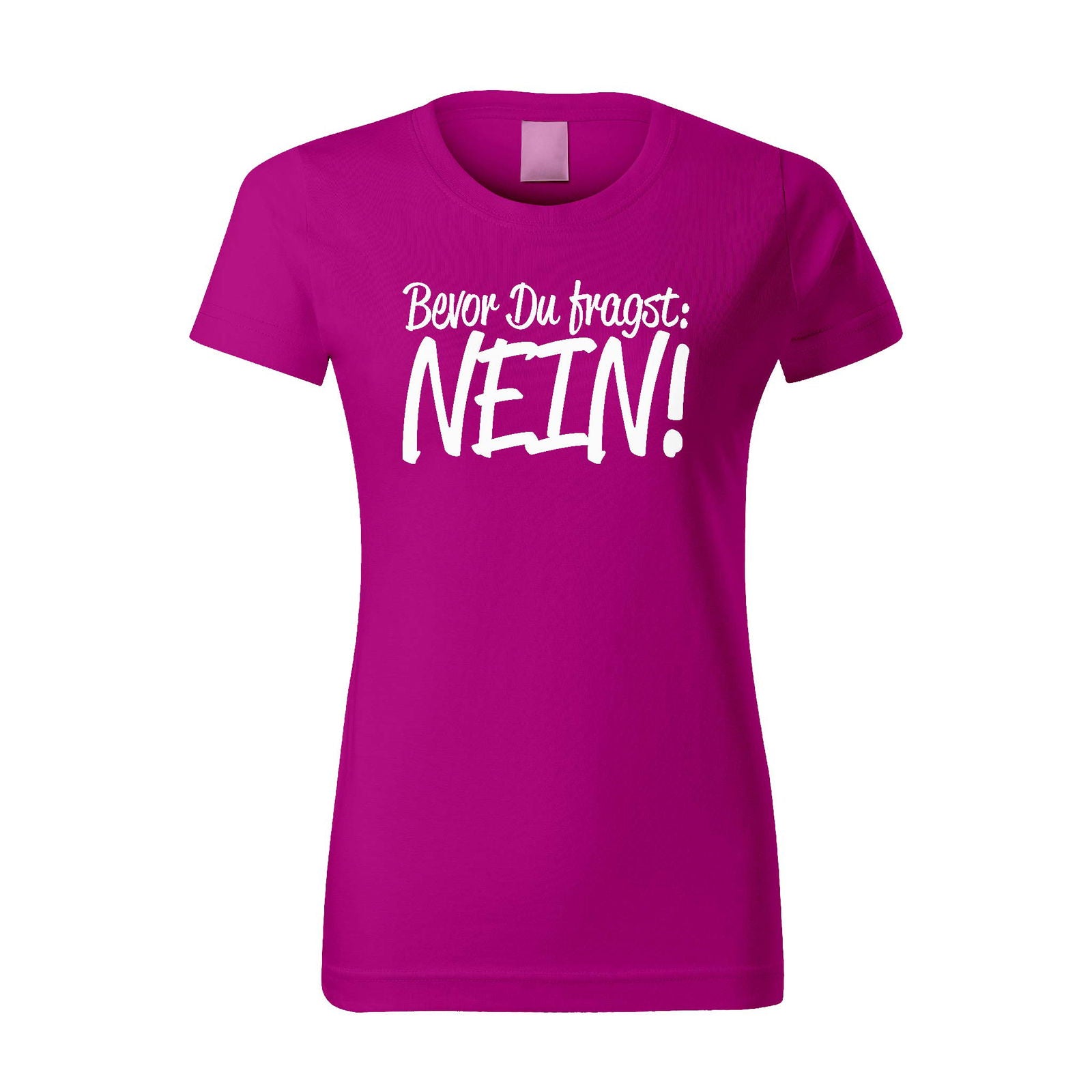  - Bevor Du fragst NEIN! - Damen T-Shirt - shirtidee.shop - Bevor Du fragst NEIN! - Damen T-Shirt - shirtidee.shop - #tag1# - #tag2# - #tag3# - #tag4#