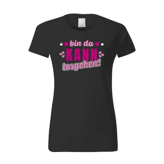  - Bin da kann losgehen - Damen T-Shirt - shirtidee.shop - Bin da kann losgehen - Damen T-Shirt - shirtidee.shop - #tag1# - #tag2# - #tag3# - #tag4#