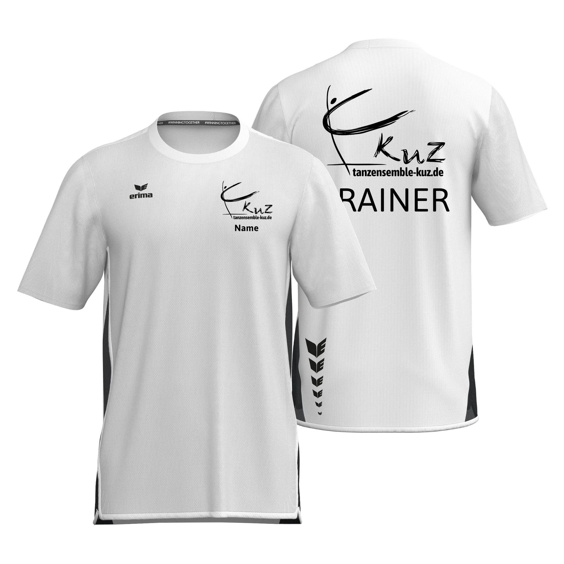 kuz - ERIMA T&F WINGS Function Sport T-Shirt Unisex für Trainer - shirtidee.shop