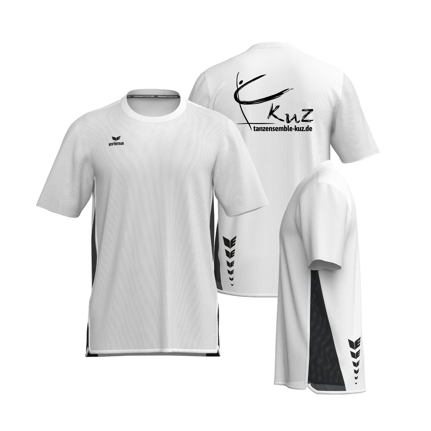 kuz - ERIMA T&F WINGS Kids Function Sport T-Shirt Unisex - shirtidee.shop