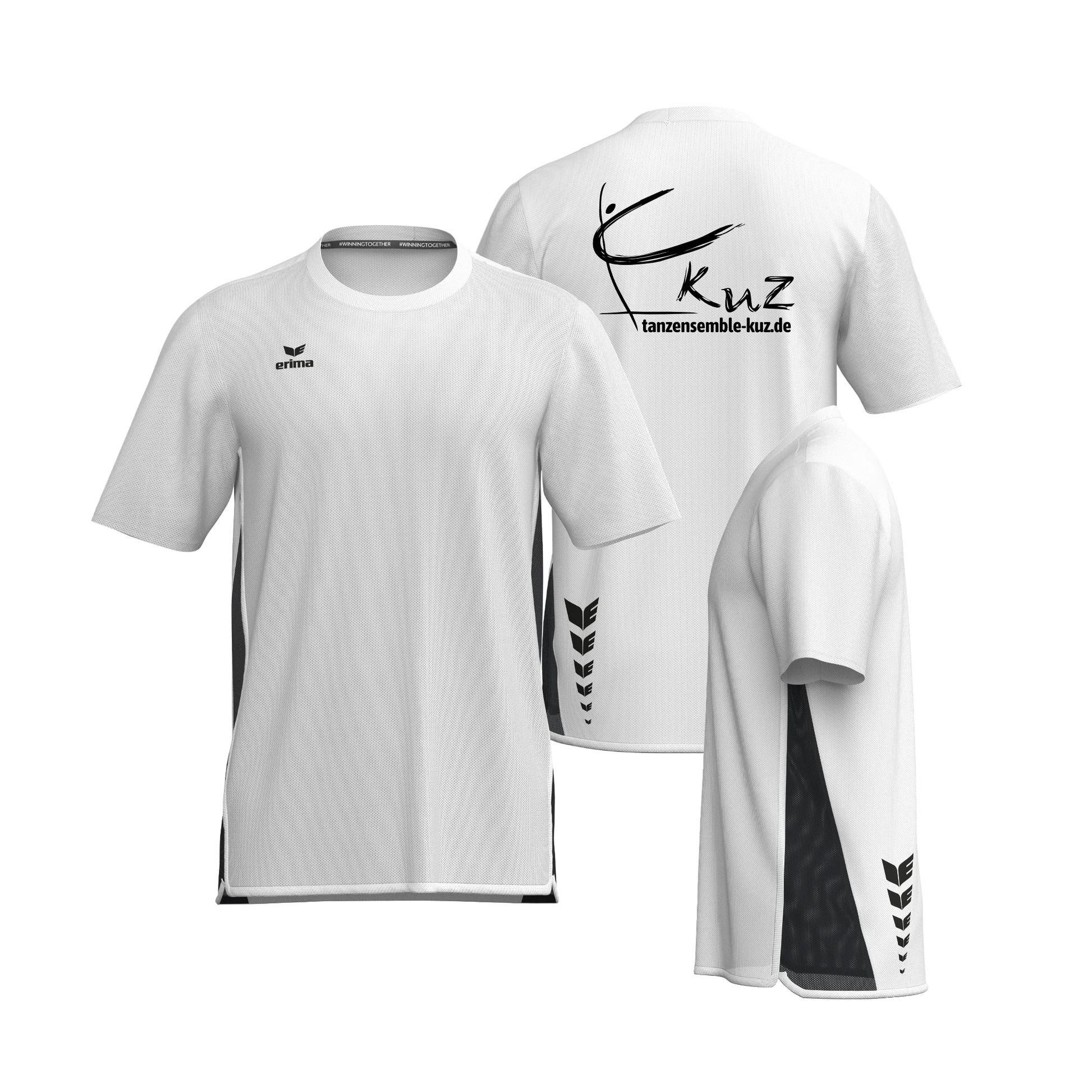 kuz - ERIMA T&F WINGS Kids Function Sport T-Shirt Unisex - shirtidee.shop