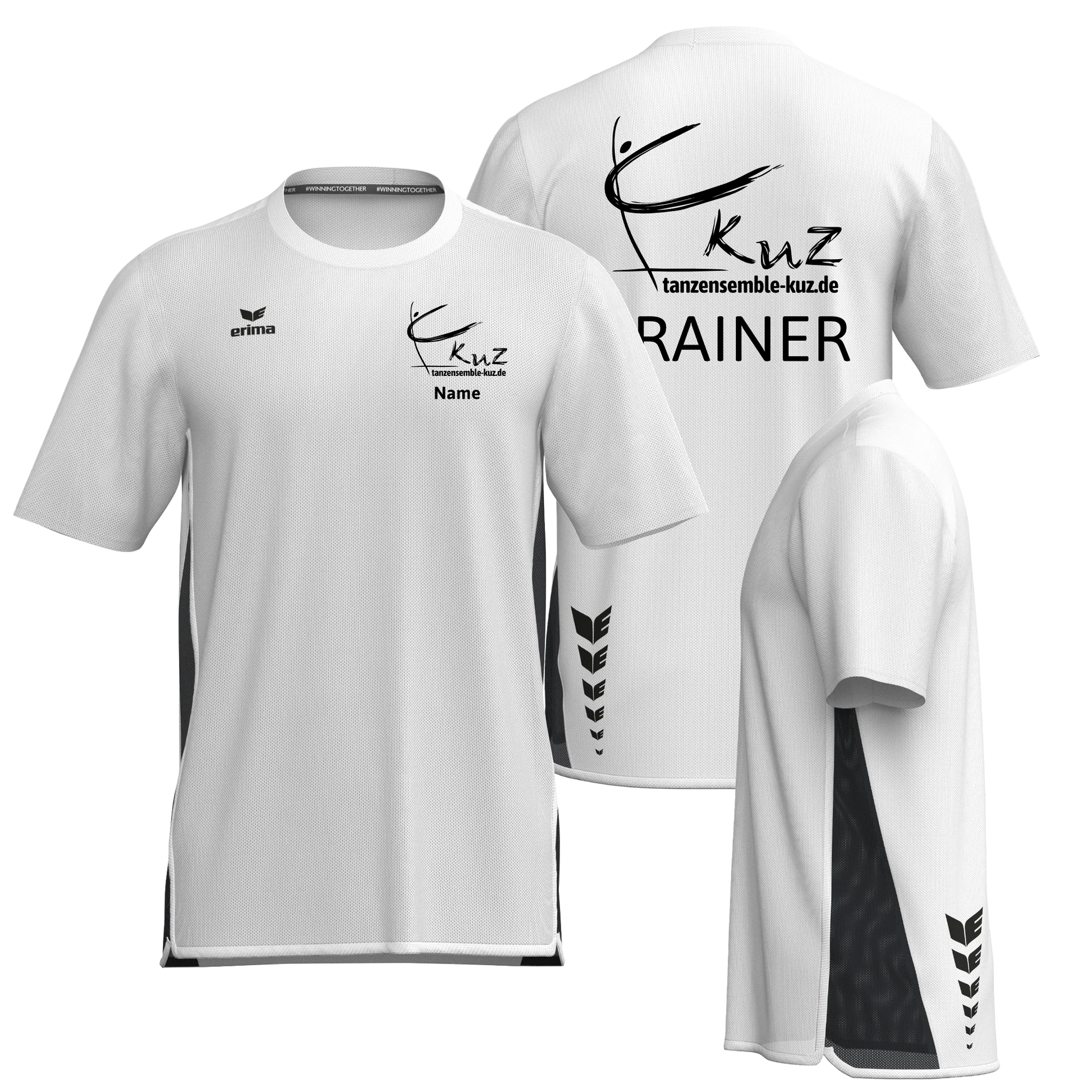 kuz - ERIMA T&F WINGS Function Sport T-Shirt Unisex für Trainer - shirtidee.shop