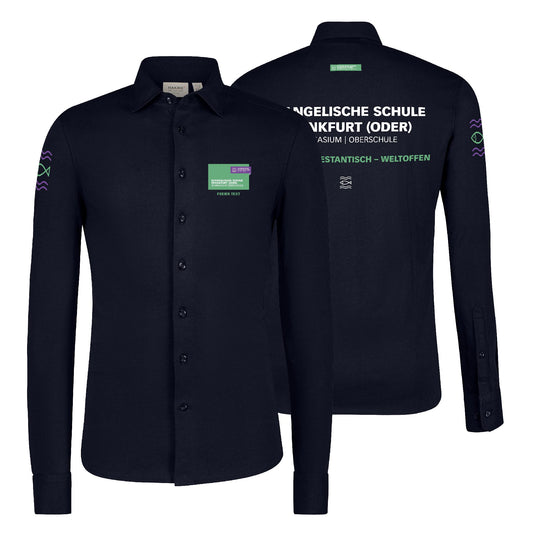 EvS - Lehrer CottonTec Hemd Langarm - Regular Fit