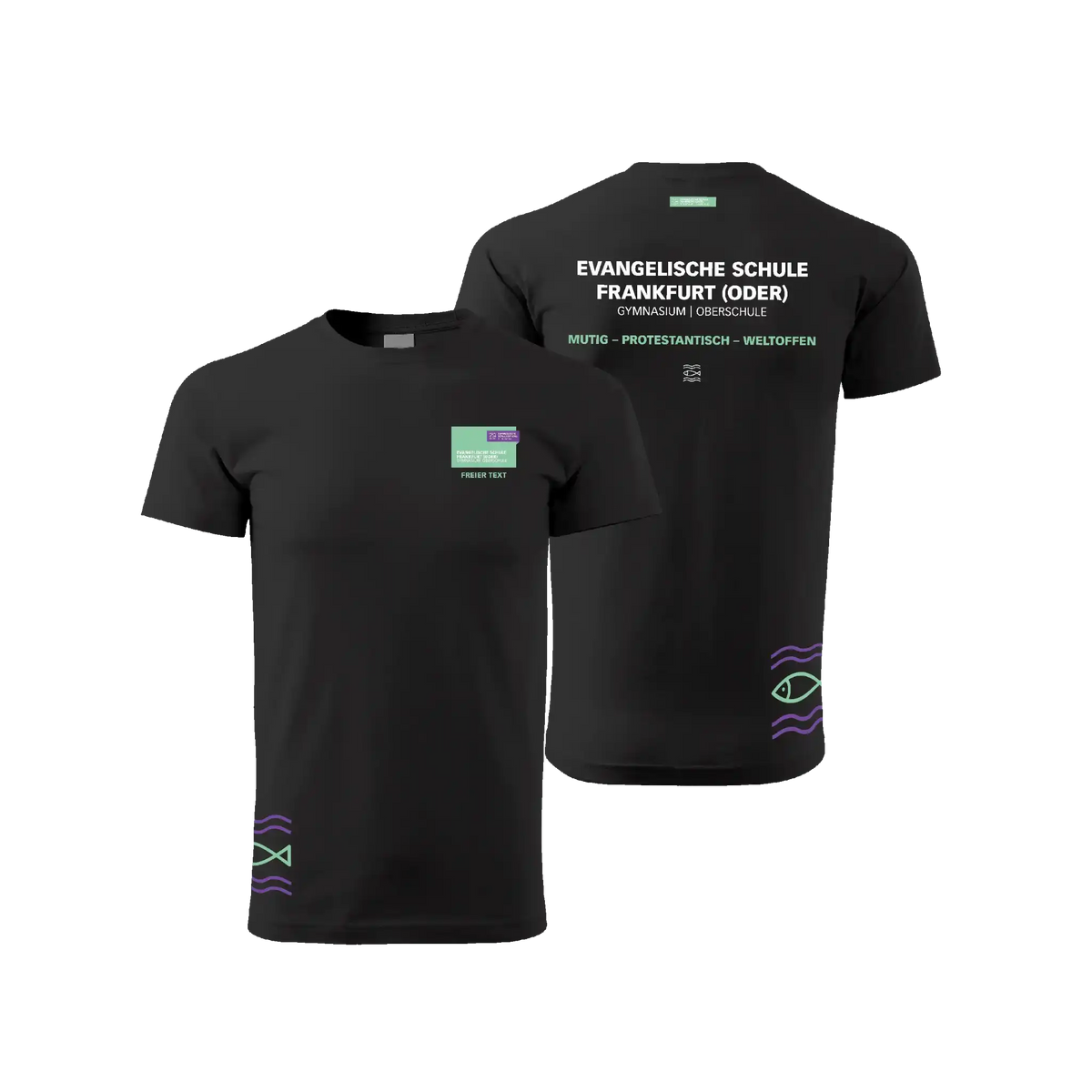 EvS – Klassisches Schul-T-Shirt für Kinder