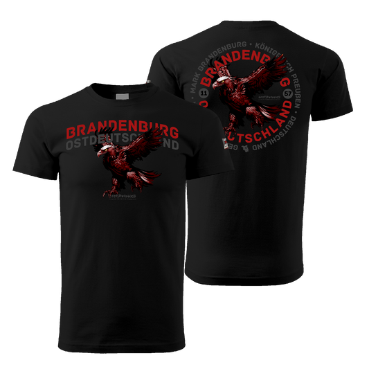 HTS09 MarkBrandebung Ostdeutschland Herren T-Shirt schwarz