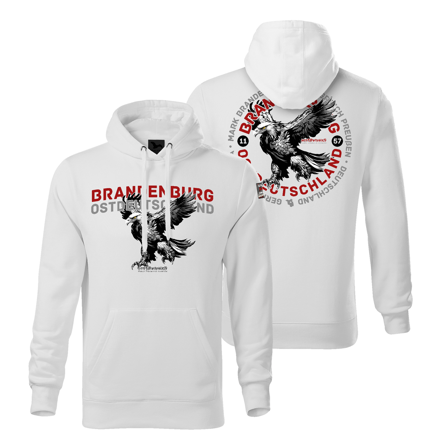 Brandenburg Ostdeutschland Hoody Light Edition