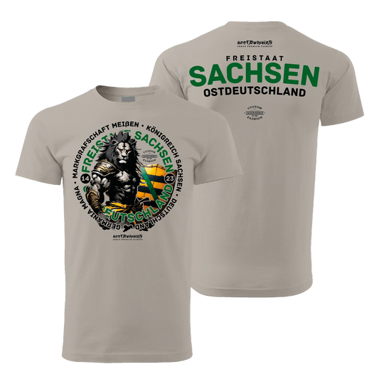 Sachsen Herren T-Shirt Light Edition - shirtidee.shop