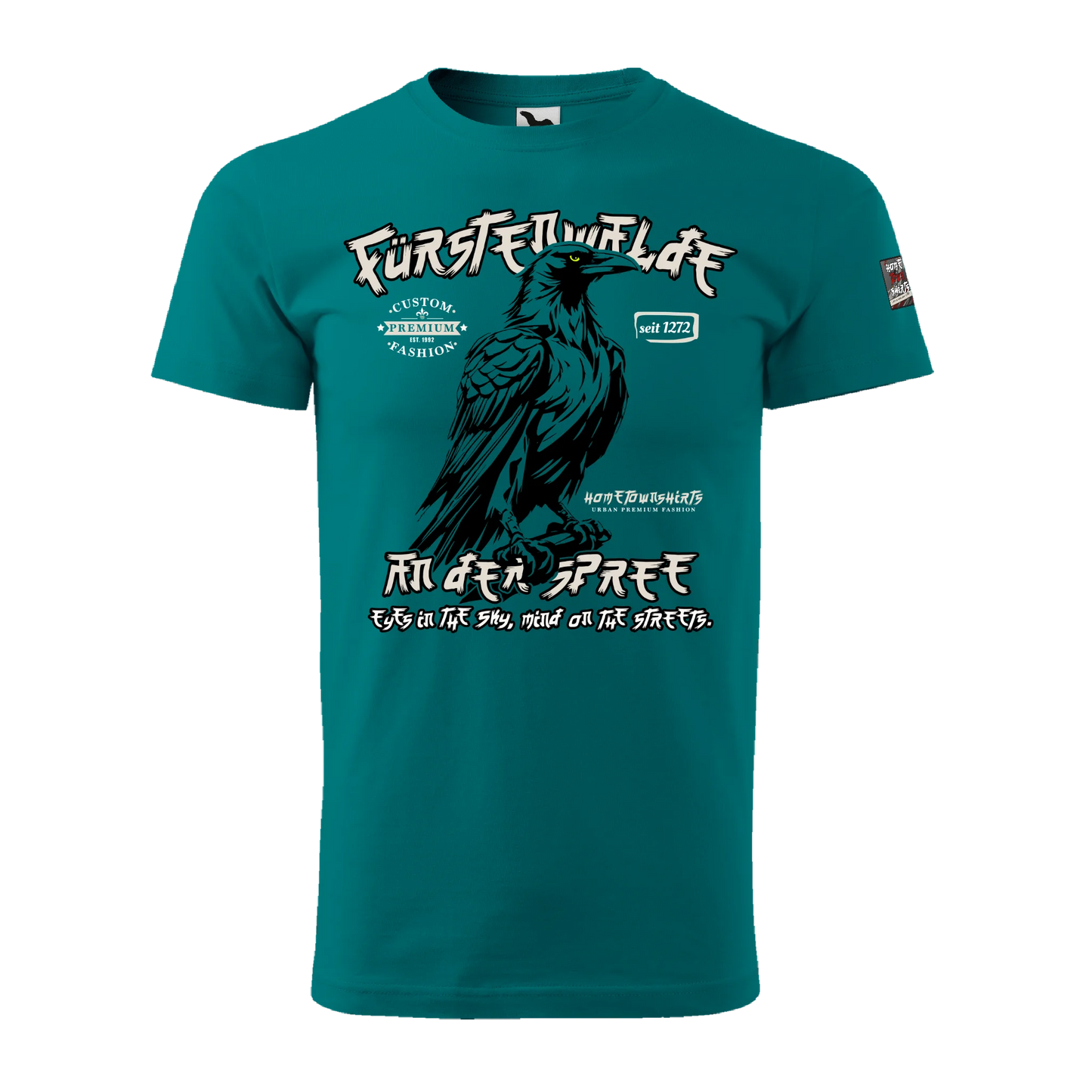 Fürstenwalde Herren T-Shirt - LightEdition  - smaragdgrün - hometownshirts.de