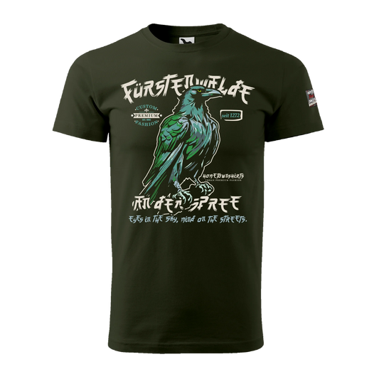 Fürstenwalde Herren T-Shirt - DarkEdition - militarygreen - hometownshirts.de