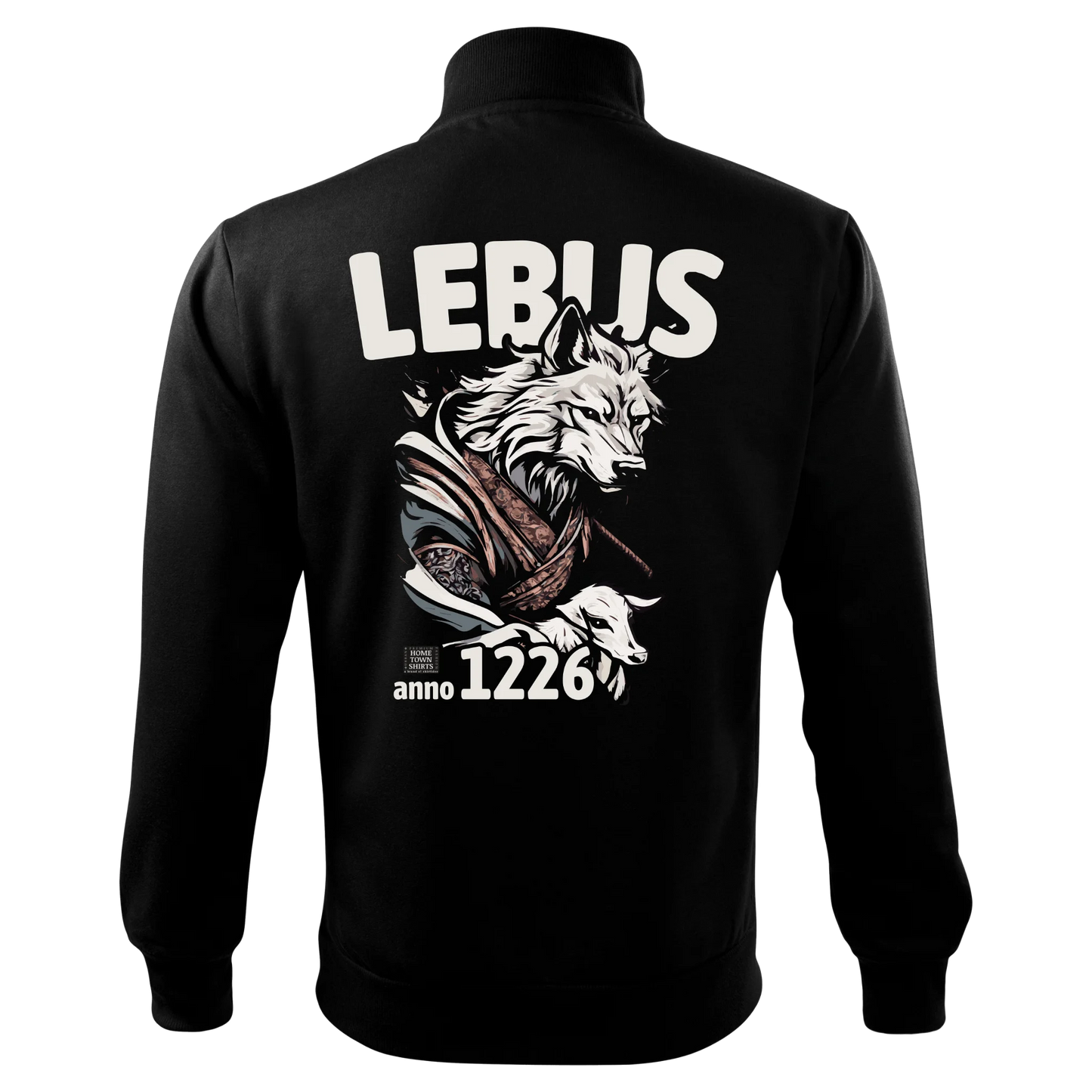 Lebus Wolf und Schaf anno 1226 - Unisex Sweatjacke Adventure