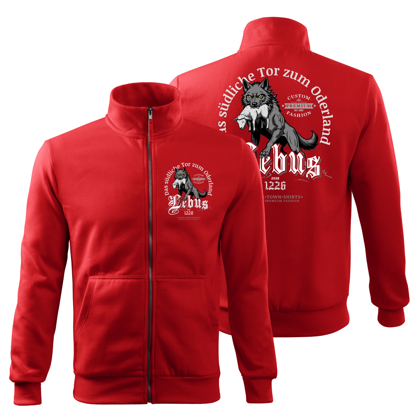 Lebus anno 1226 Unisex Sweatjacke Adventure