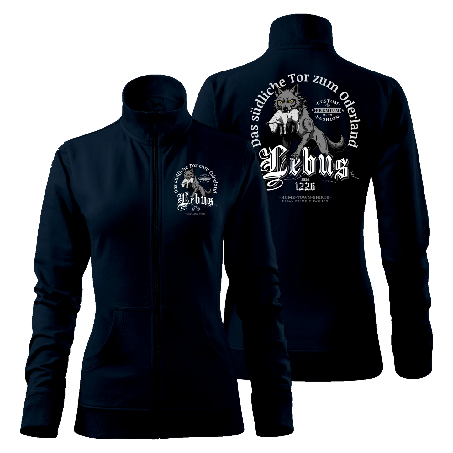 Lebus anno 1226 Damen Sweatjacke Viva