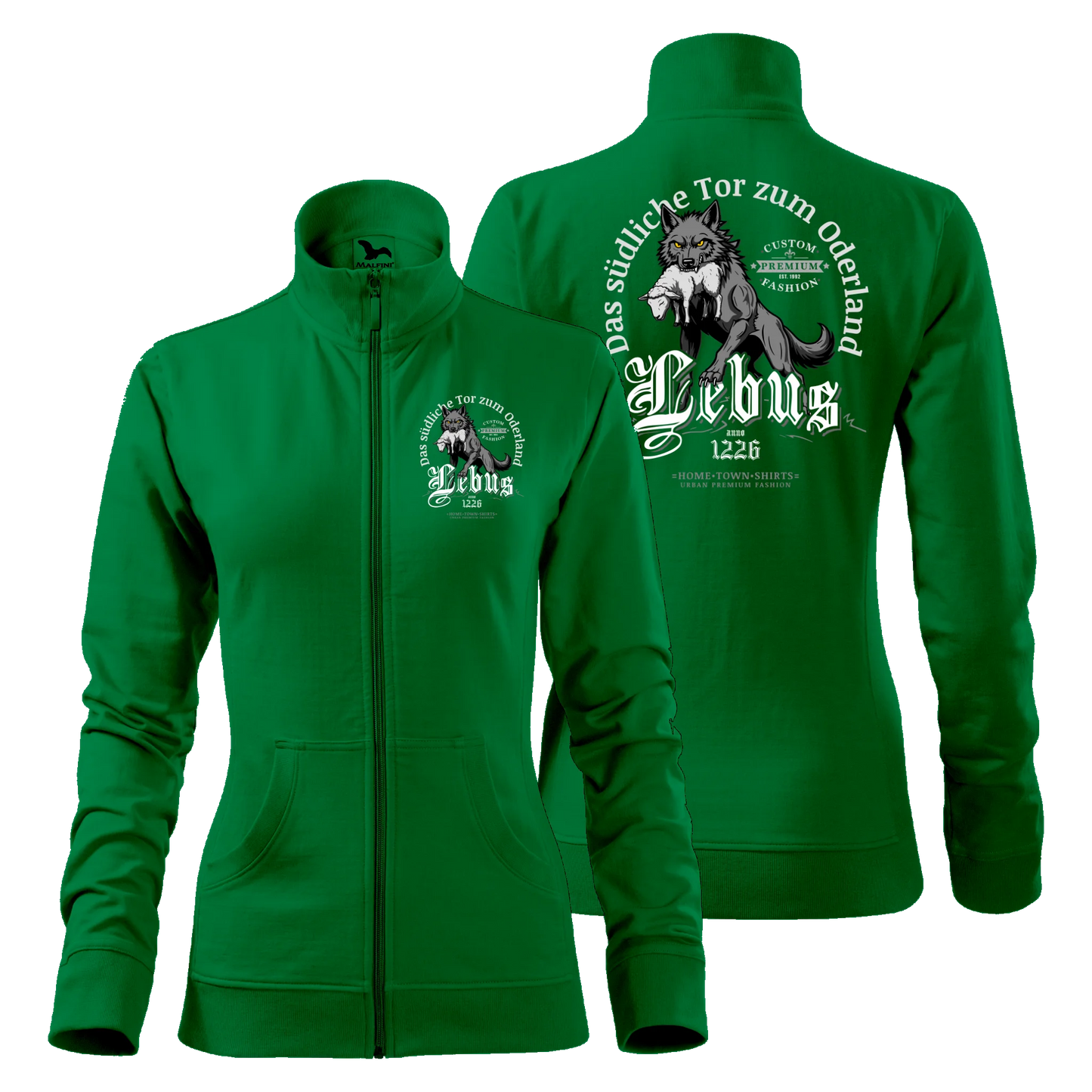 Lebus anno 1226 Damen Sweatjacke Viva