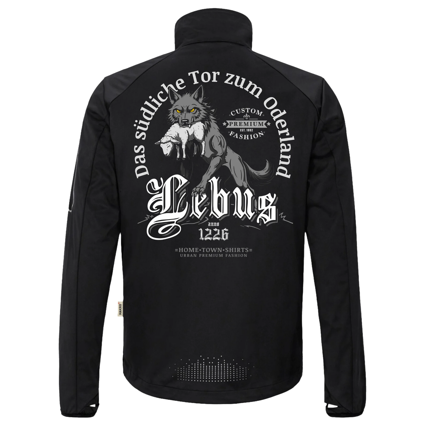 Lebus anno 1226 Unisex Light-Softshell-Jacke