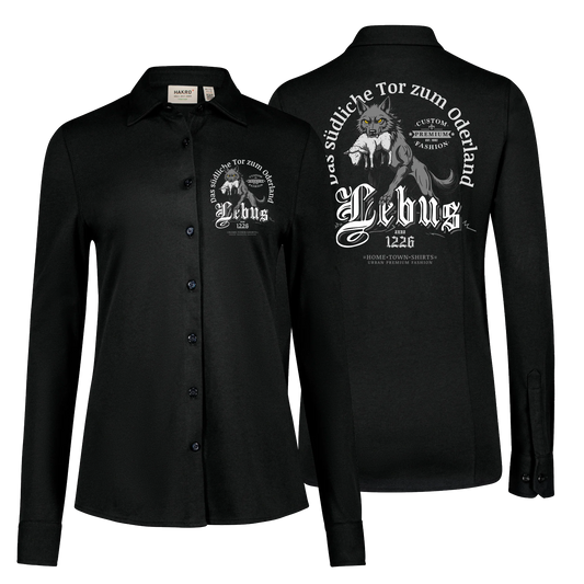 Lebus anno 1226 Cotton Tec Damen Bluse