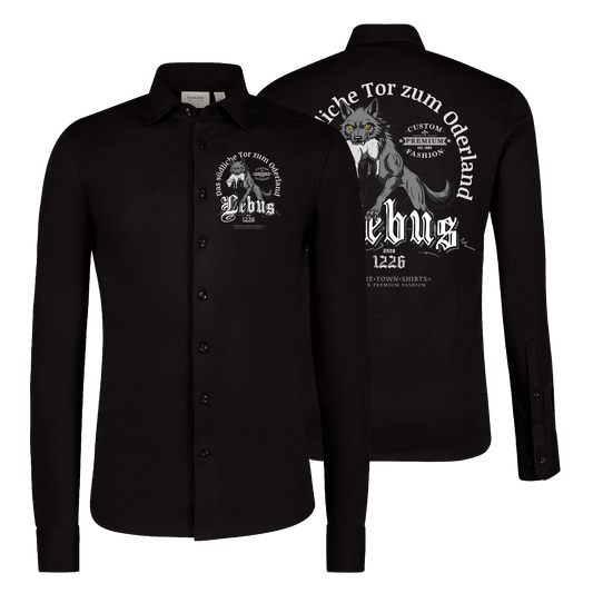 Lebus anno 1226 Cotton Tec Herren Hemd