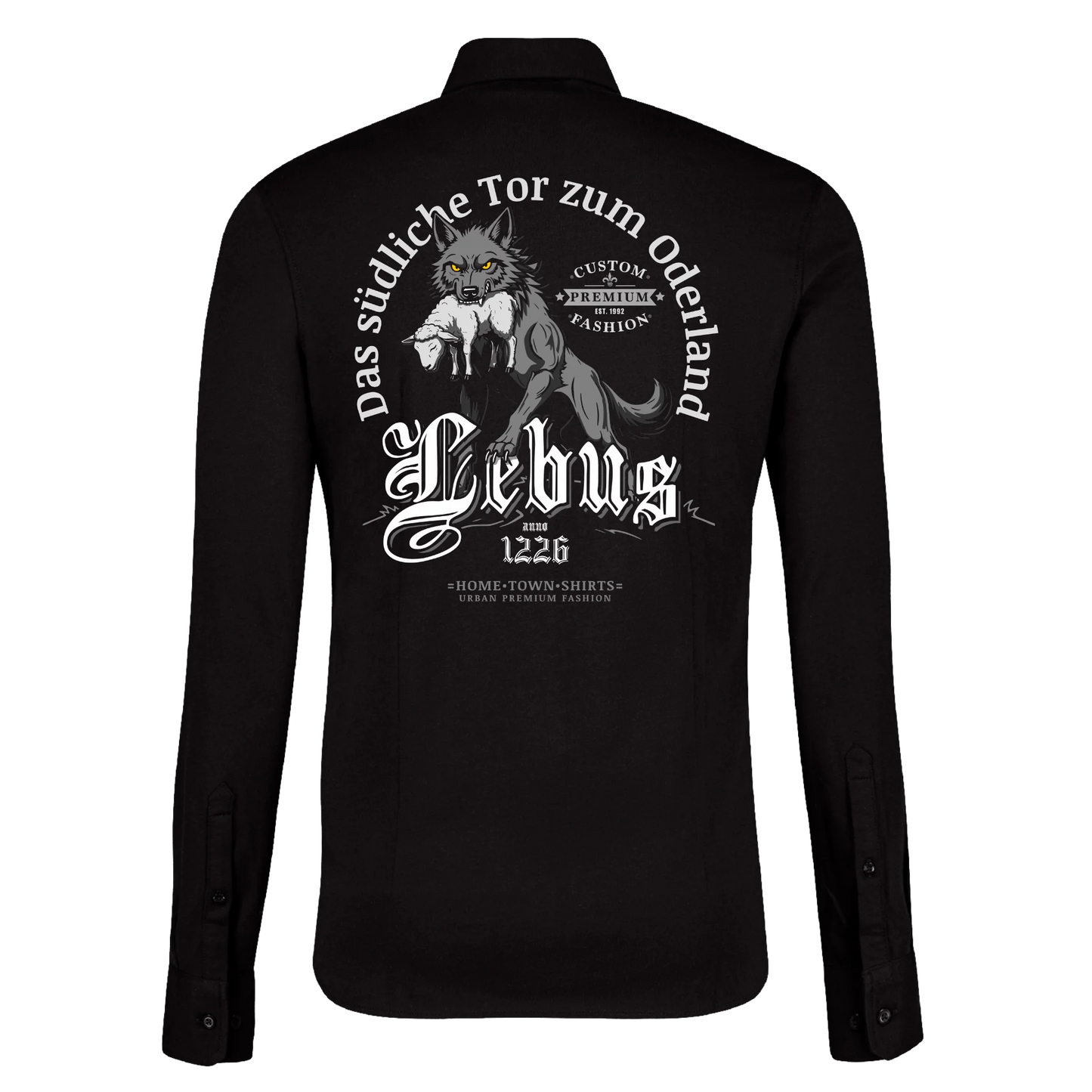 Lebus anno 1226 Cotton Tec Herren Hemd