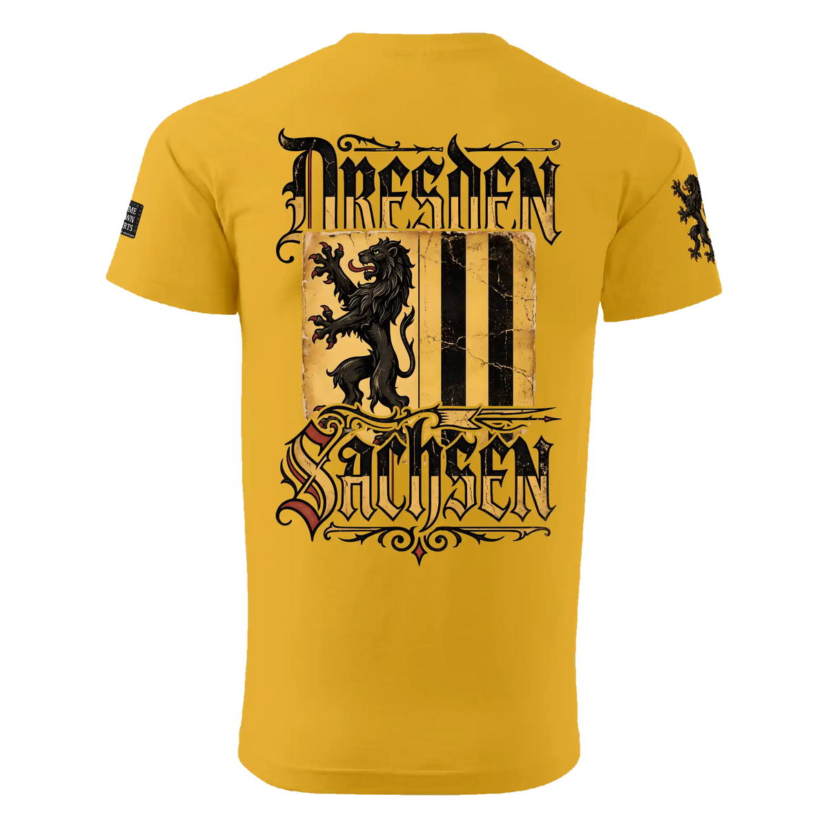 Dresden - Black Lion T-Shirt unisex