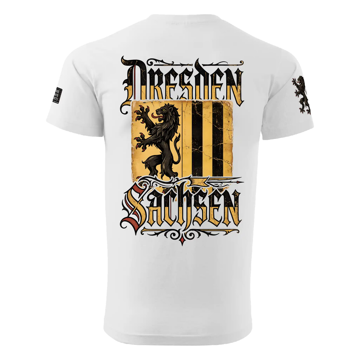 Dresden - Black Lion T-Shirt unisex