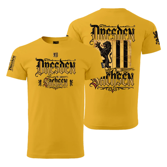 Dresden - Black Lion T-Shirt unisex