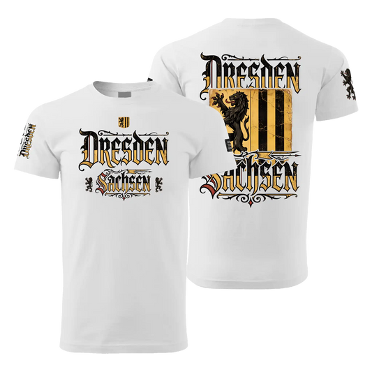 Dresden - Black Lion T-Shirt unisex